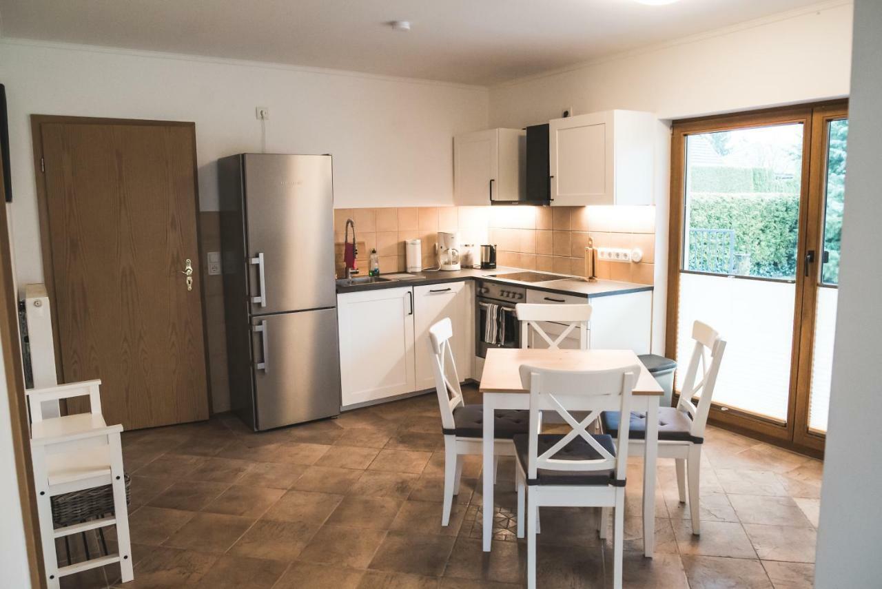 Ferienwohnung Am Aubach Schwerin  Dış mekan fotoğraf